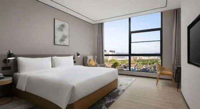 Люкс c 1 комнатой Hilton Garden Inn Chenzhou Beihu
