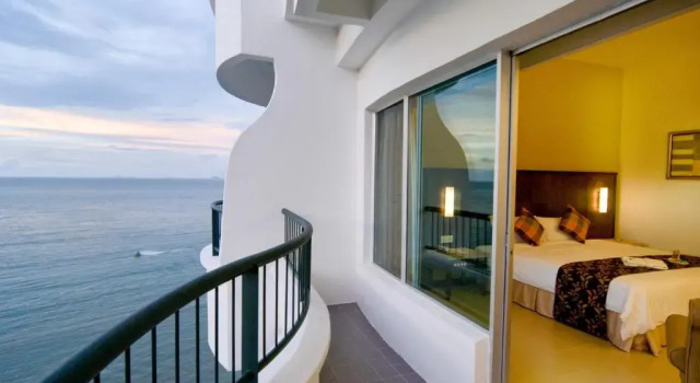 Camera doppia Deluxe con vista mare Flamingo Hotel by the Beach, Penang