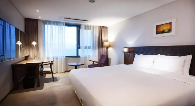 Двухместный номер Deluxe с видом на море Grabel Hotel Jeju