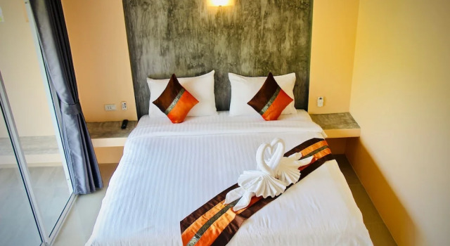 Двухместный номер Standard c 1 комнатой с балконом и с видом на бассейн Coco Palm Hotel Koh tao