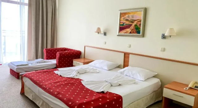 Двухместный номер Standard с балконом и с видом на море StayFlex by Helios - All Inclusive