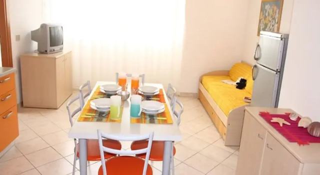 Апартаменты с 2 комнатами с балконом и с видом на океан Two- Bedroom Flat With sea View in Bibione