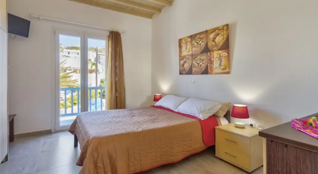 Апартаменты с 2 комнатами с балконом Jewel Apartments Mykonos