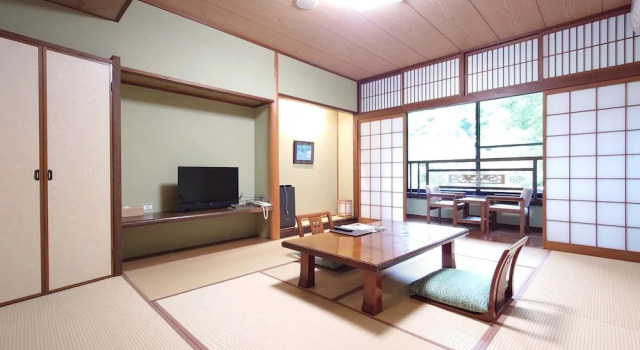 Двухместный номер Standard с видом на внутренний двор Kurokawa Onsen Ryokan Ichinoi