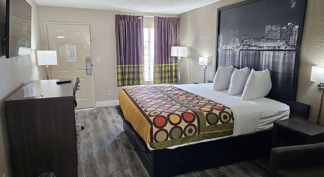 Двухместный номер Standard Super 8 by Wyndham Metairie