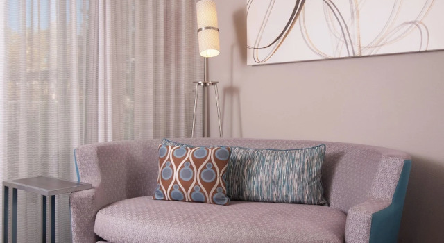 Люкс c 1 комнатой Courtyard Miami Coral Gables