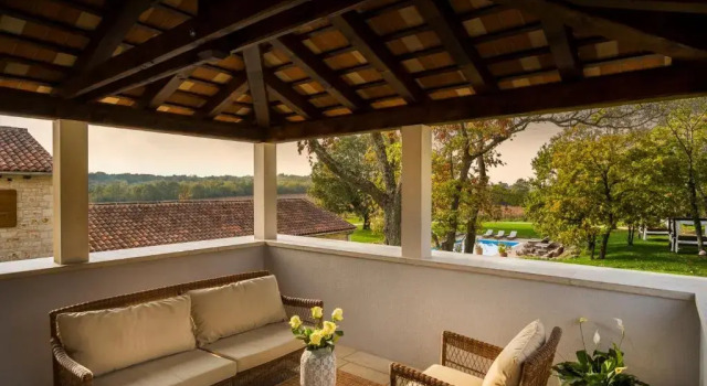 Люкс с балконом Meneghetti Wine Hotel and Winery - Relais & Chateaux