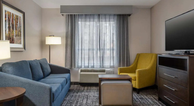 Люкс c 1 комнатой Homewood Suites by Hilton Waterloo/St. Jacobs