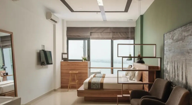 Двухместный номер Standard c 1 комнатой с видом на реку The Snowbell Hotel & Spa at The Bridge