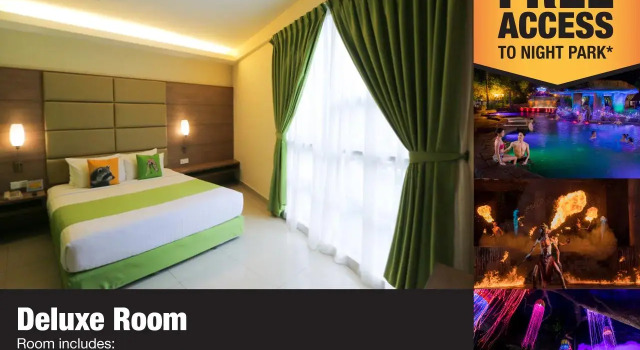 Deluxe pokoj Lost World Hotel