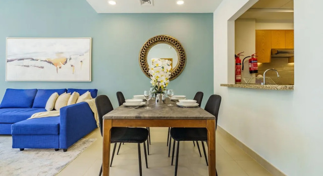 Апартаменты Deluxe Downtown Charming Condo Close to Dubai Mall