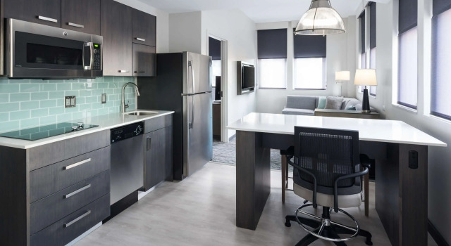 Двухместный люкс c 1 комнатой Hyatt House Jersey City