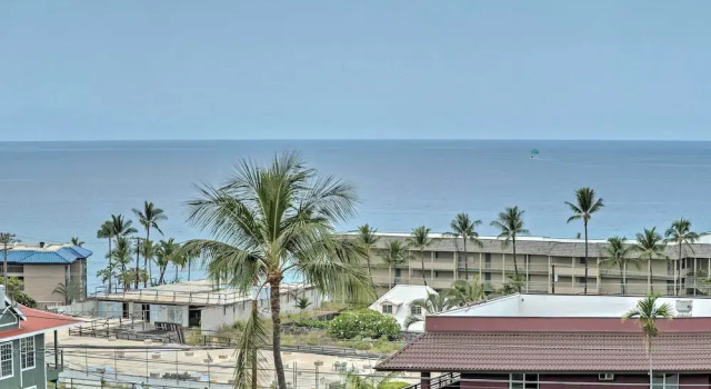 Апартаменты c 1 комнатой с балконом Kona Pacific Top Floor Retreat: Ocean View & Pool!
