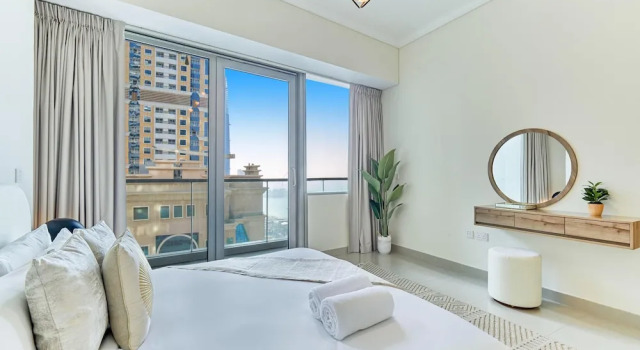 bnbme | Ocean Heights | 2 BDR, Забронировать Апартаменты/квартира Дубай Эмират Дубай, рядом с Jumeirah Palm Tram Station
