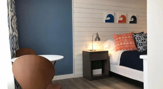 Двухместный люкс с видом на море Breakwater Hotel