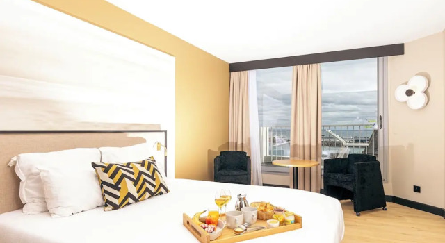 Номер Standard с видом на море Hotel Ker Moor Saint-Quay Portrieux