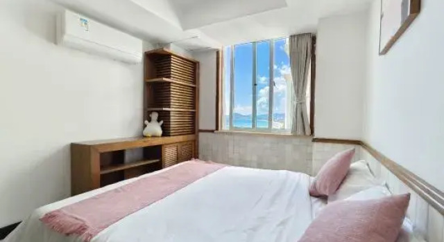 Люкс с 3 комнатами с красивым видом из окна Sea Breeze・Seaview Homestay (Yemeng Promenade, Sanya Bay Branch)