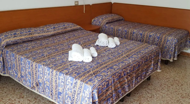 Трёхместный номер Standard с балконом Hotel Saponi