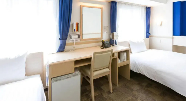 Двухместный номер Accessible Toyoko Inn Matsumoto eki Higashi guchi