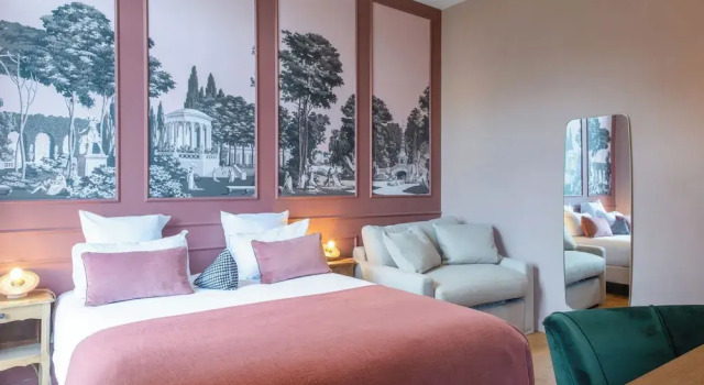 Номер Deluxe Hôtel Maison Lacassagne Lyon