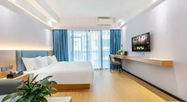 Yuejianghui Serviced Apartment (Guangzhou International Financial City Yuancun Subway Station), Boek Appartement Hotels in Guangdong met parkeren, Parkeren