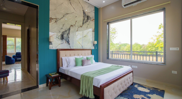 Вилла Deluxe ELIVAAS 3 BHK Amber Villa With Pvt Pool