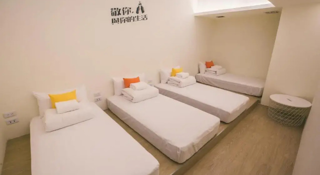 Четырёхместный номер Standard Stray Birds Taichung Hostel