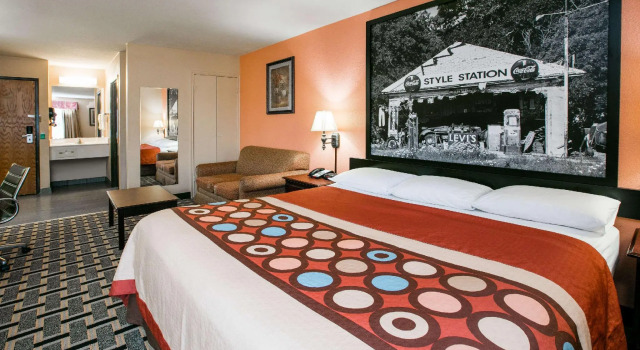 Двухместный номер Standard Super 8 by Wyndham Farmers Branch/North Dallas