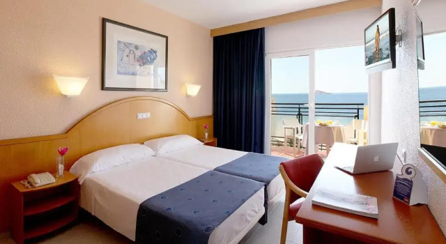 Двухместный номер Standard с видом на море Hotel Poseidon Playa