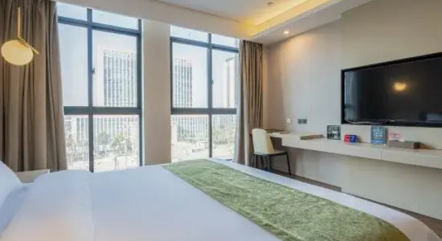 Трёхместный семейный люкс Nanyuan Ejiaplus Hotel (Ninghai Xizi International)