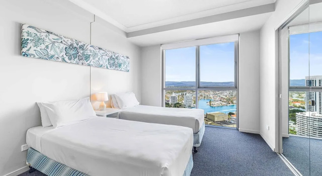 Апартаменты с 2 комнатами с балконом и с видом на реку Chevron Renaissance-Resort Style Living managed by Gold Coast Premium