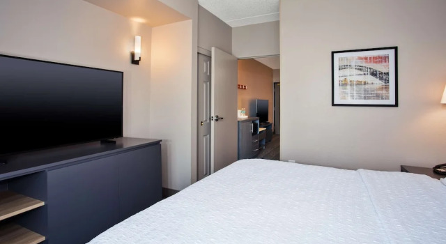 Двухместный люкс Mobility/​Hearing Access Hampton Inn & Suites By Hilton- Newark Airport Elizabeth