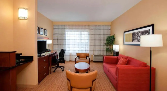 Люкс Courtyard by Marriott Chicago Schaumburg/Woodfield Mall