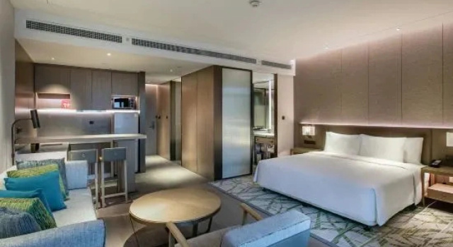 Люкс Superior с видом на сад Lebanshan Hotel Chongqing Yongle