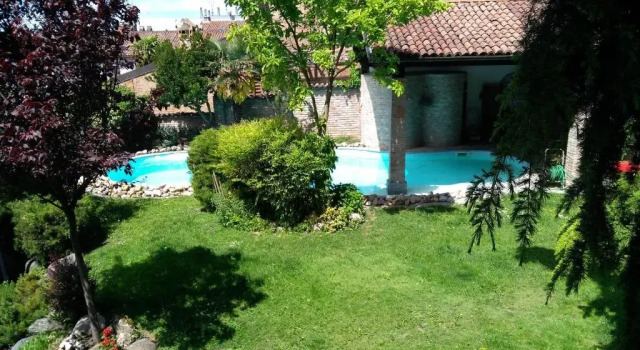 Camera doppia Standard con vista sulla piscina SPINETO HOUSE