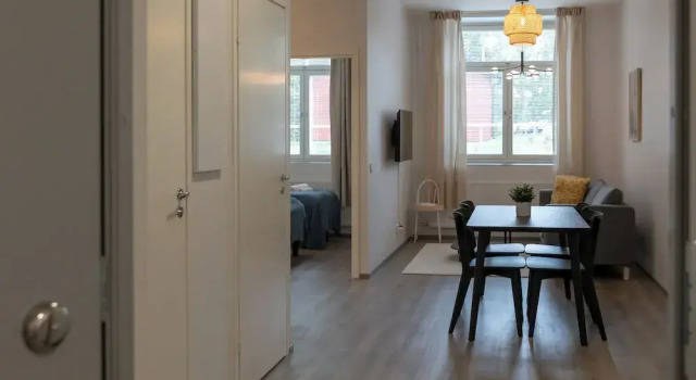 Апартаменты Forenom Apts Lahti Hennala