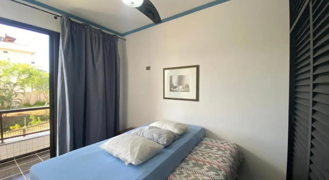 Apartamento na praia grande 350 m da praia ATE 08 PES