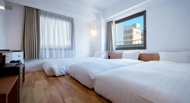 Трёхместный номер Cozy EN HOTEL Kyoto
