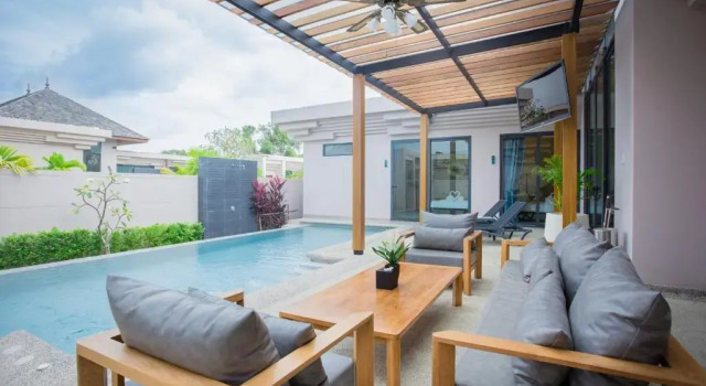 Вилла с 3 комнатами Gold Chariot Pool Villa, Phuket - SHA Plus Certified