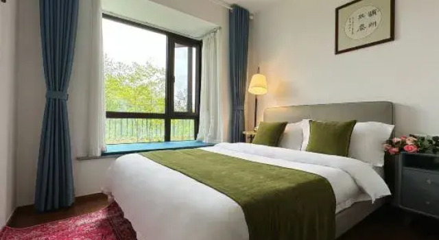Люкс с видом на внутренний двор Tianmu Anqing Hot Spring Villa