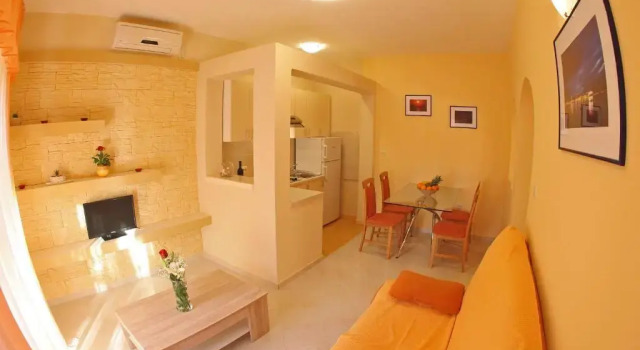 Апартаменты с 2 комнатами с видом на сад Apartments Villa Mareta