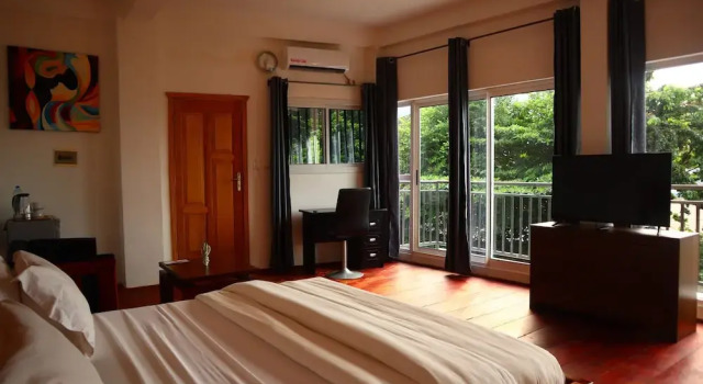 Двухместный номер Comfort с балконом Les Gîtes de Kribi
