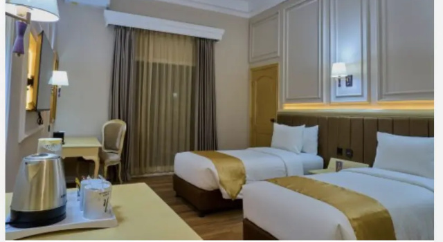 Deluxe Twin room with mountain view Horison Resort Tulip Puncak
