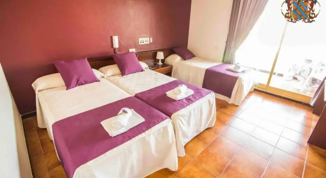 Трёхместный номер Standard с балконом Hotel Victoria