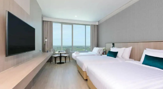 Трёхместный номер Deluxe Centre Point Hotel Terminal21 Korat