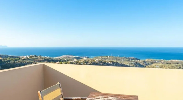 Вилла с балконом Villa Selini Private Pool Sea Views A C Wifi Eco-friendly - 2158