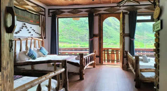O'Chau Meo Vac Homestay, Rezervovat Hotel Hotely v Ha Giang s parkováním, Parkování