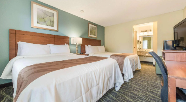 Четырёхместный номер Standard Quality Inn Bellevue