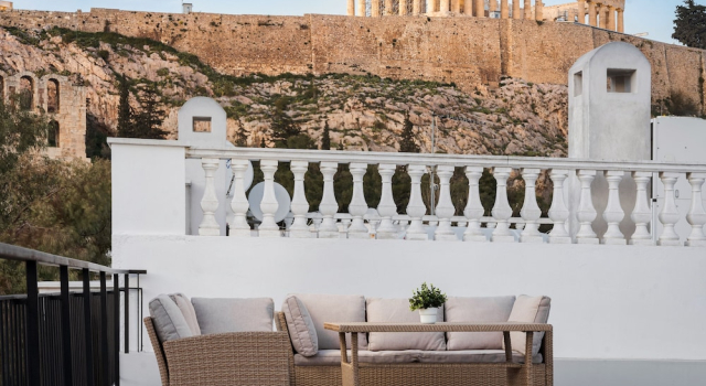 Апартаменты с балконом Acropolis Iconic Estate