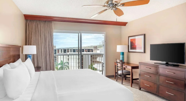 Двухместный номер Standard c 1 комнатой с видом на океан Hilton Vacation Club Kaanapali Beach Maui